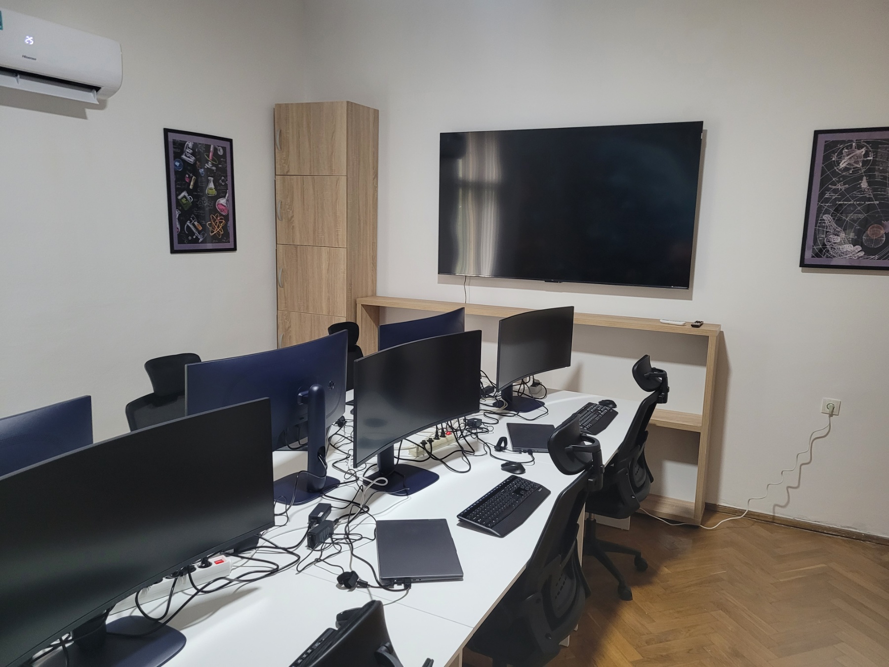 Prostor za edukaciju u IT Hub centru Zavidovići